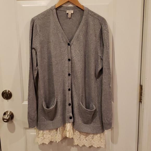 Women's LOGO Cardigan - Picture 1 of 7